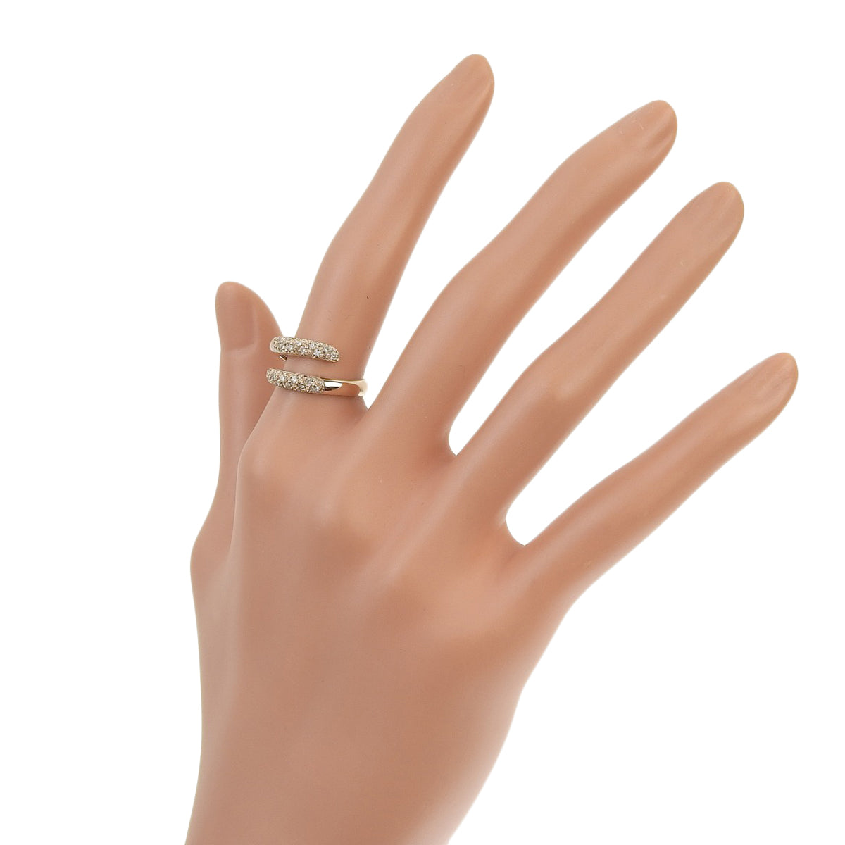 钻石戒指 D0.20 K18 粉红金 PG