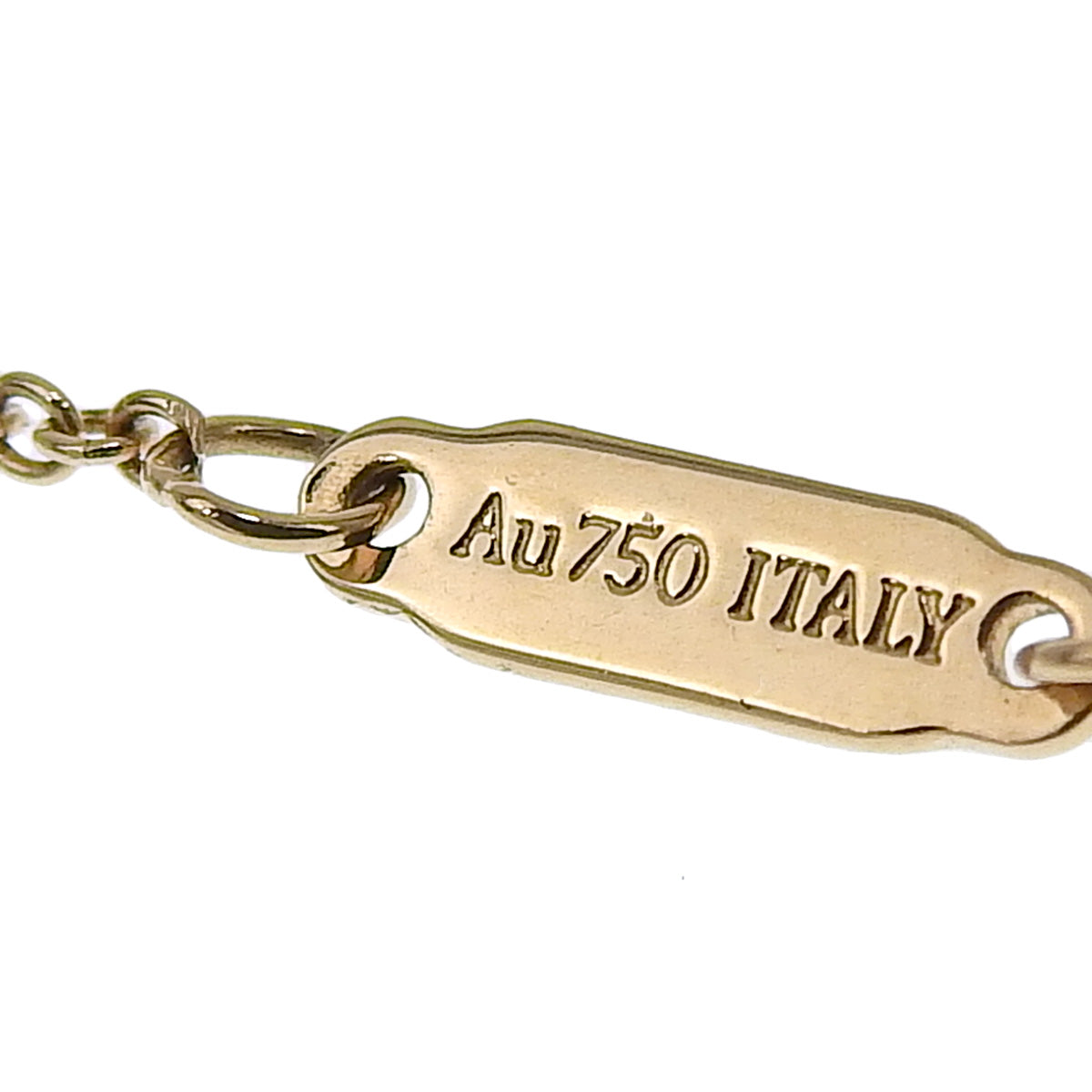 Small Smile Pendant with Pink Sapphire and 18K Pink Gold