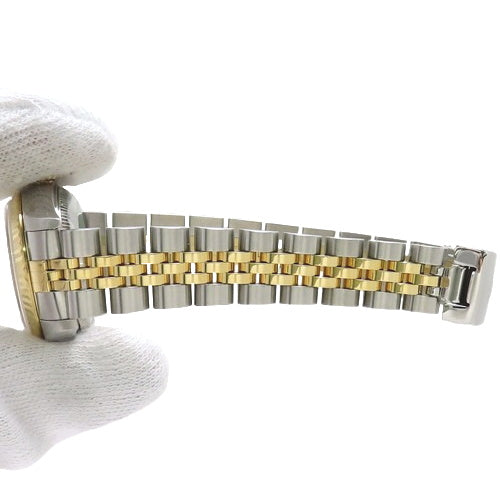 79173 Datejust YG/SS Y serial number, Automatic winding, Black dial.