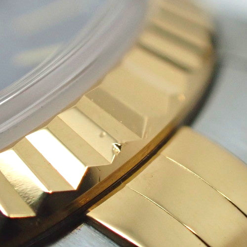 79173 Datejust YG/SS Y serial number, Automatic winding, Black dial.