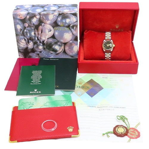 79173 日志型腕表 YG/SS Y系列 自动上链 黑色