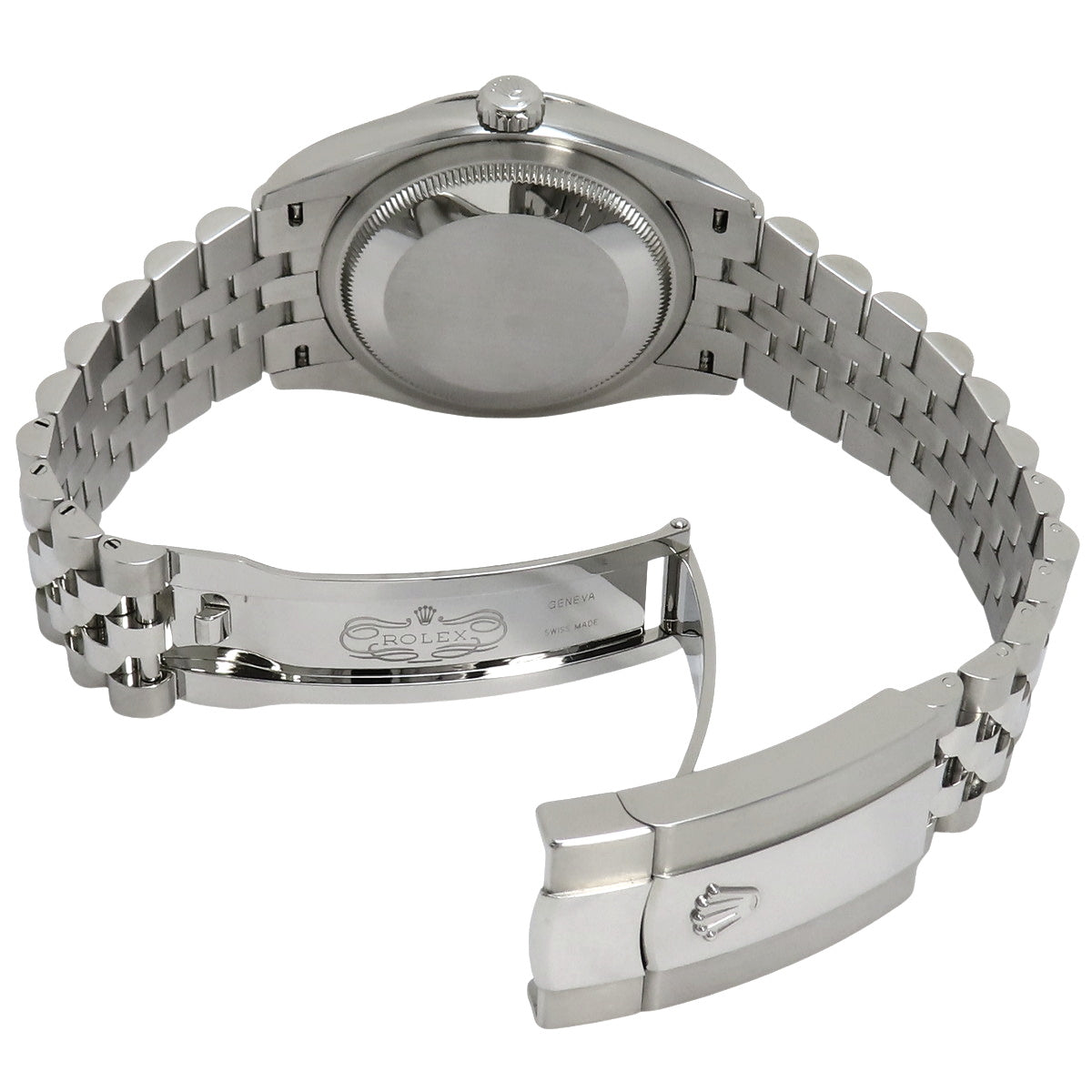 126200 Datejust 36 SS, random serial number, automatic winding, blue Jubilee bracelet.
