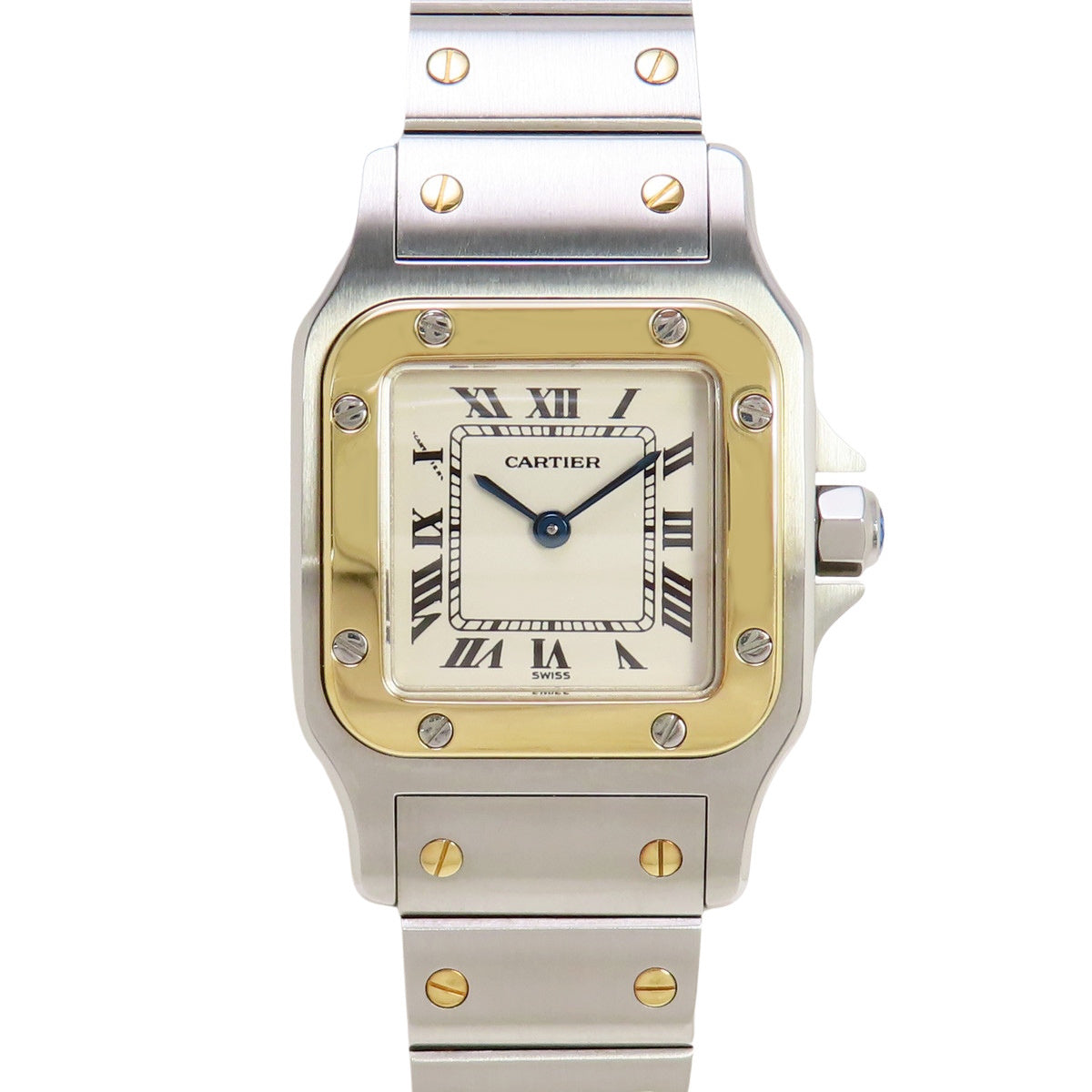 W20012C4 Santos Galbe SM SS/YG Quartz Ivory