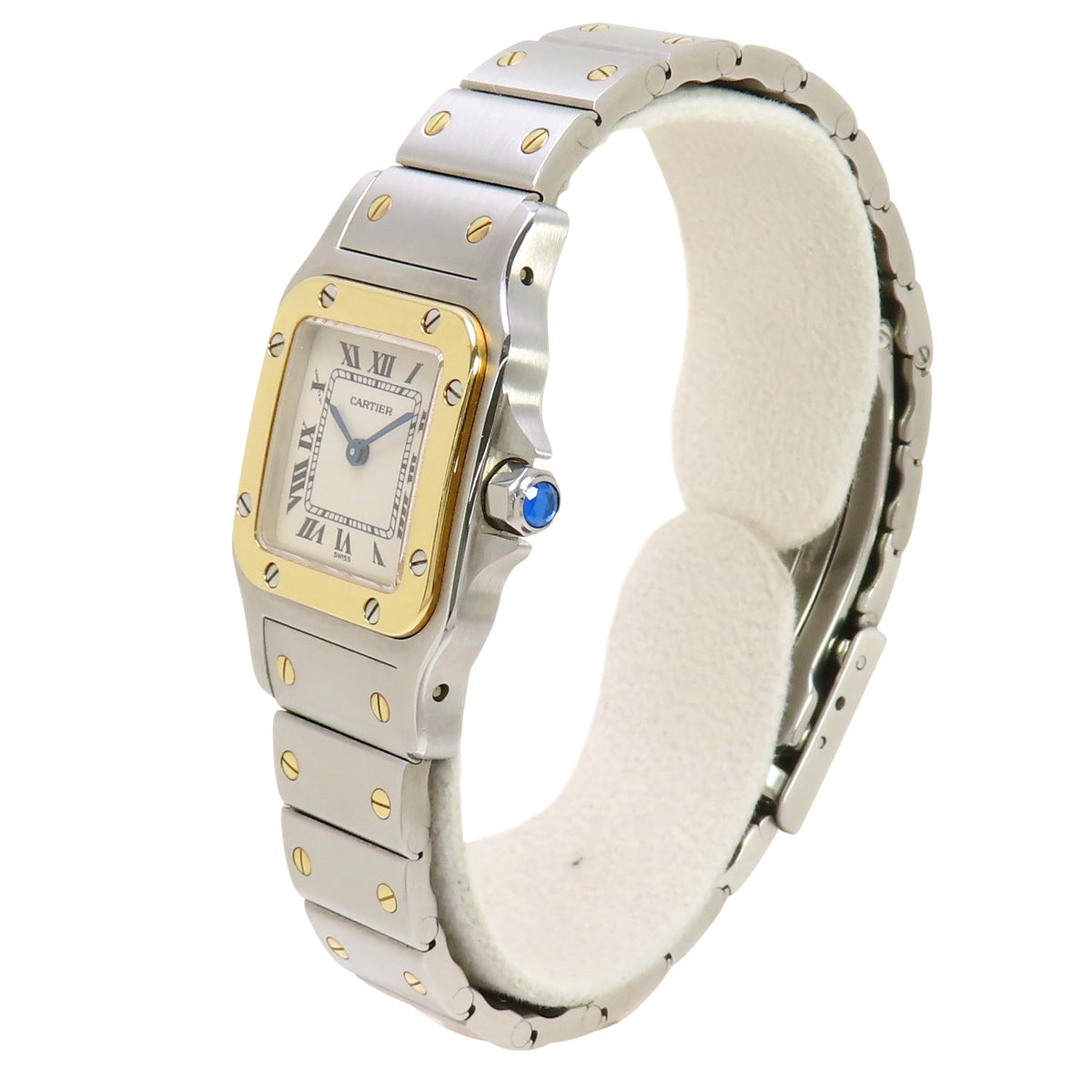 W20012C4 Santos Galbe SM SS/YG Quartz Ivory