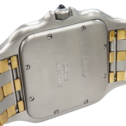 W25027B8 パンテールLM 3ロウ YG/SS クオーツ ホワイト