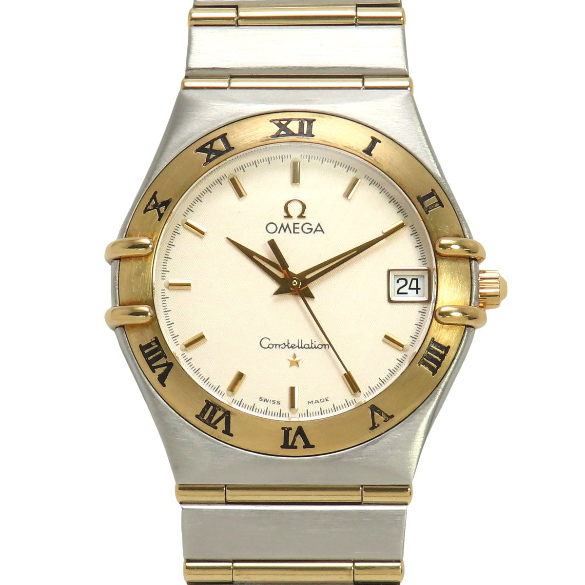 1212.3 Constellation YG/SS Quartz Silver