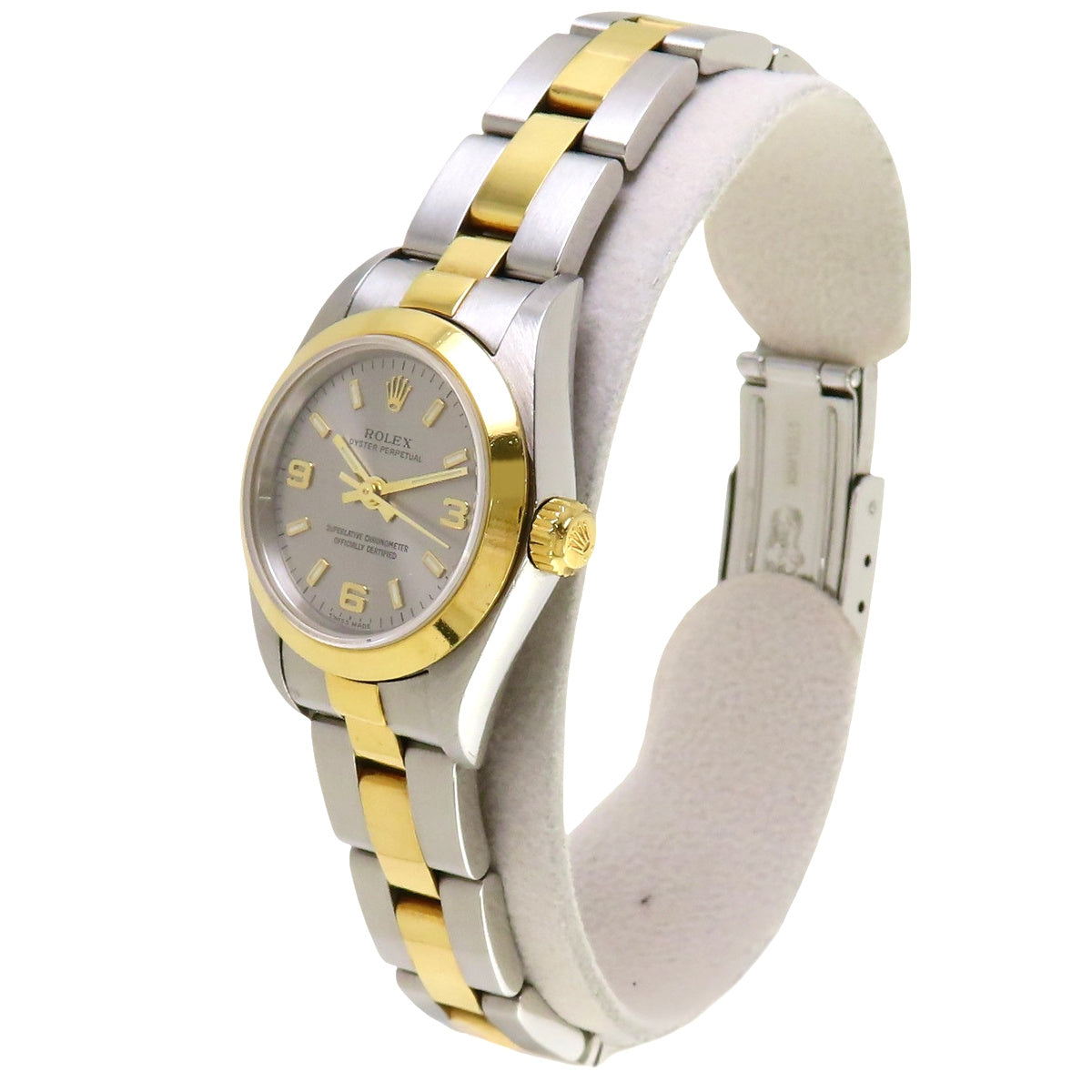 76183 Oyster Perpetual YG/SS A series Automatic Grey