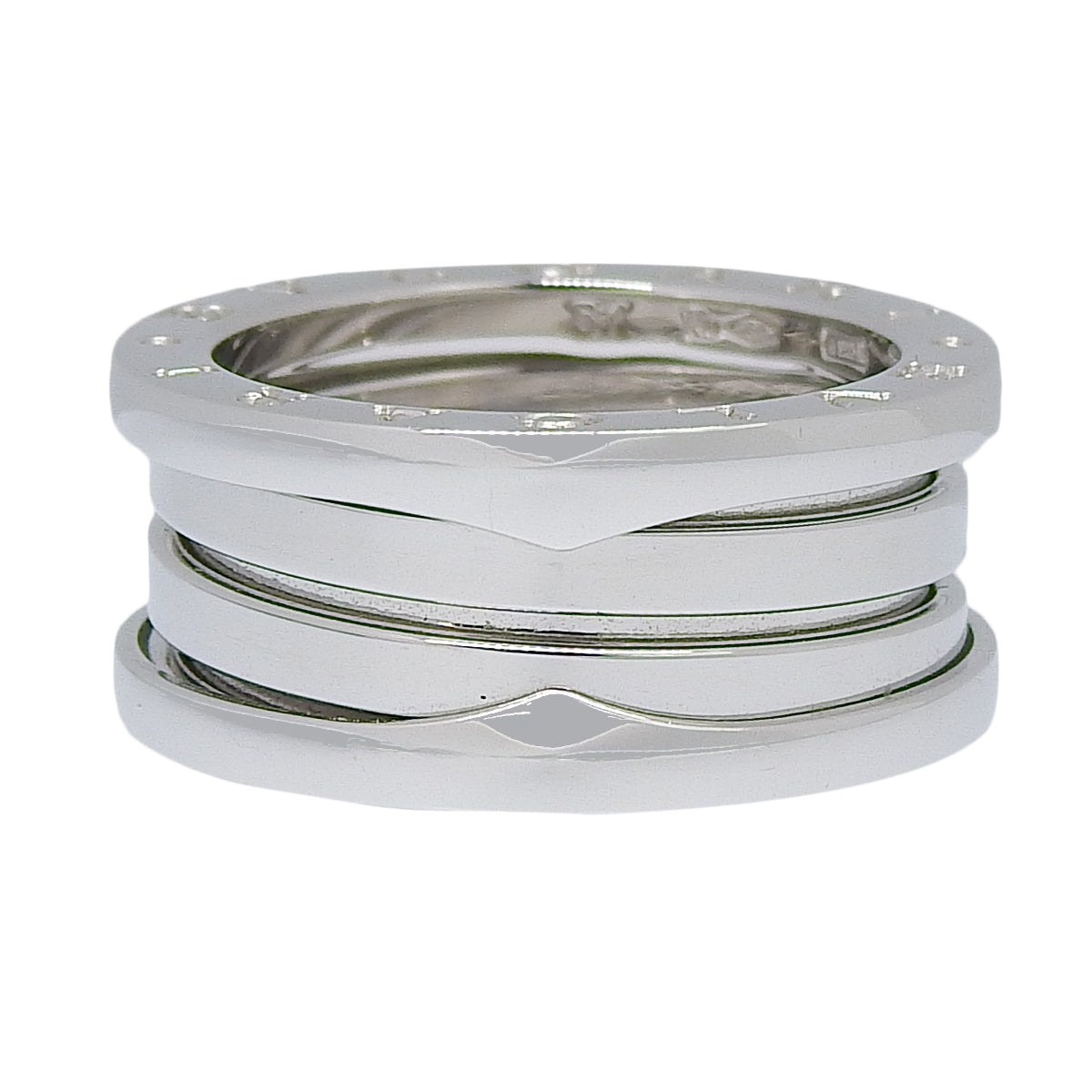 B-zero1 Ring, 18K White Gold, WG B-zero1