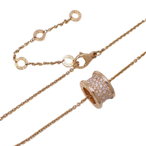 B-zero1 Diamond Necklace in 18K Pink Gold (PG)