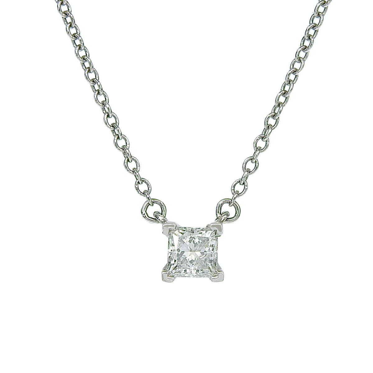 Lucida 钻石项链 Pt950 铂金,1PD