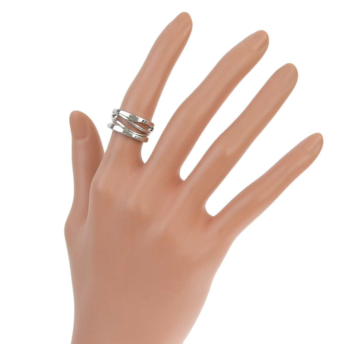 B-zero1 传奇戒指,18K 白金,白金 B-zero1