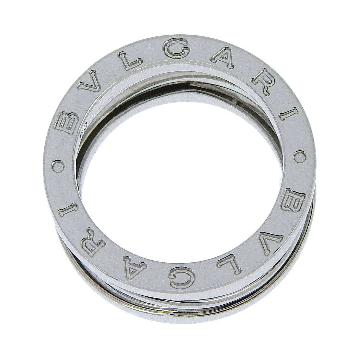 B-zero1 传奇戒指,18K 白金,白金 B-zero1