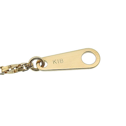 圆形钻石项链 D1.00 K18 黄金 YG