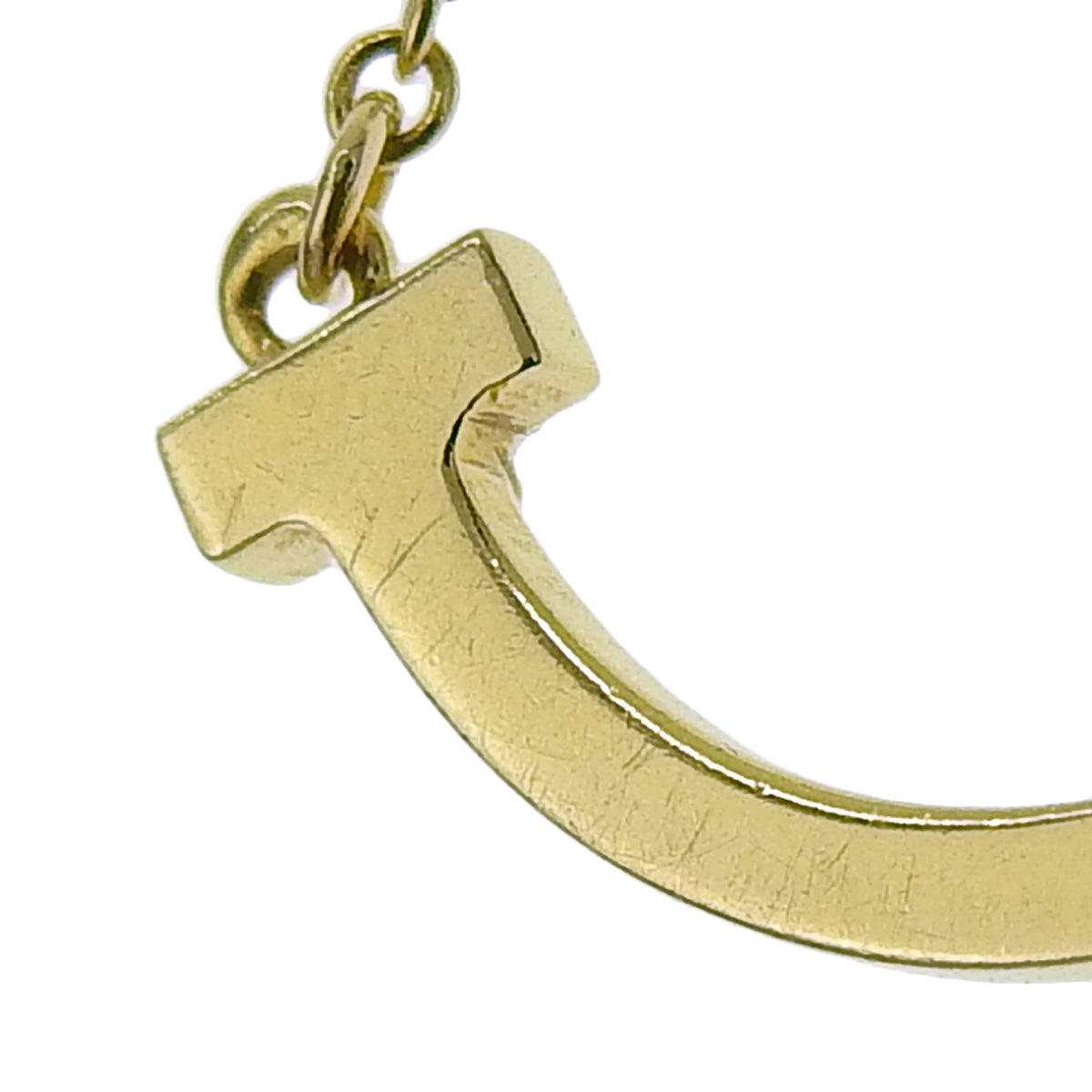Mini Smile Pendant with Diamond in 18K Yellow Gold (YG)
