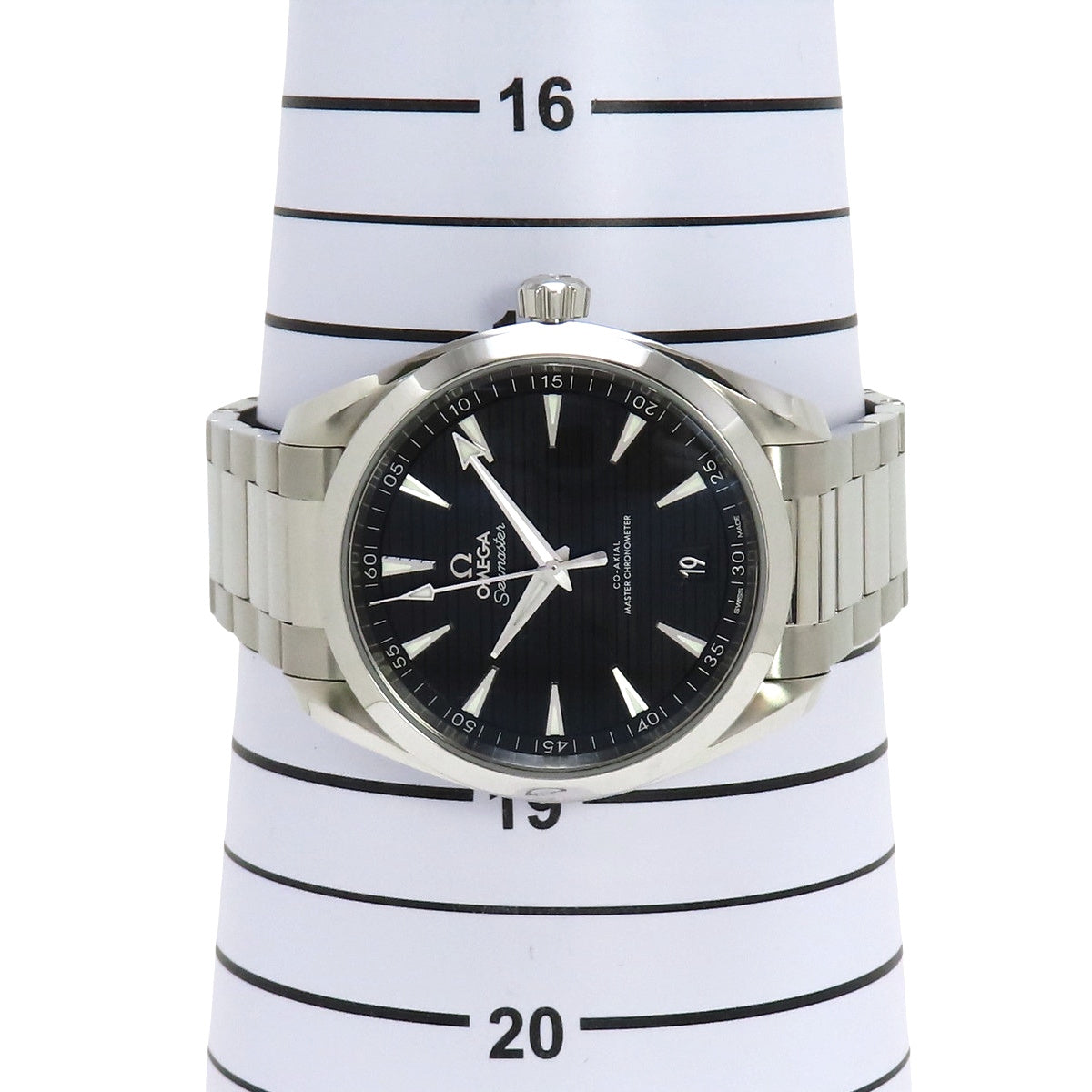 220.10.41.21.01.001 Seamaster Aqua Terra 150M Co-Axial Master Chronometer Stainless Steel Automatic Black