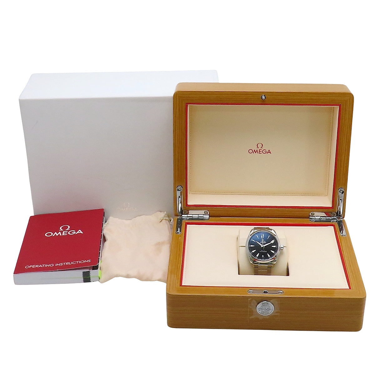 220.10.41.21.01.001 Seamaster Aqua Terra 150M Co-Axial Master Chronometer Stainless Steel Automatic Black