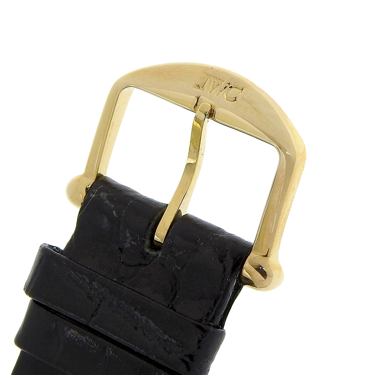 Portofino 2010 YG/皮革 白色手动上链男士腕表