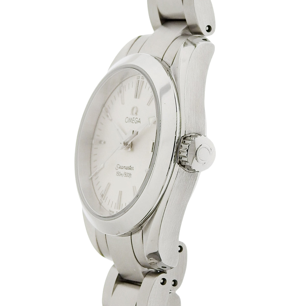 2577.30.00 海马系列Aqua Terra 150米潜水表 不锈钢 石英 银色