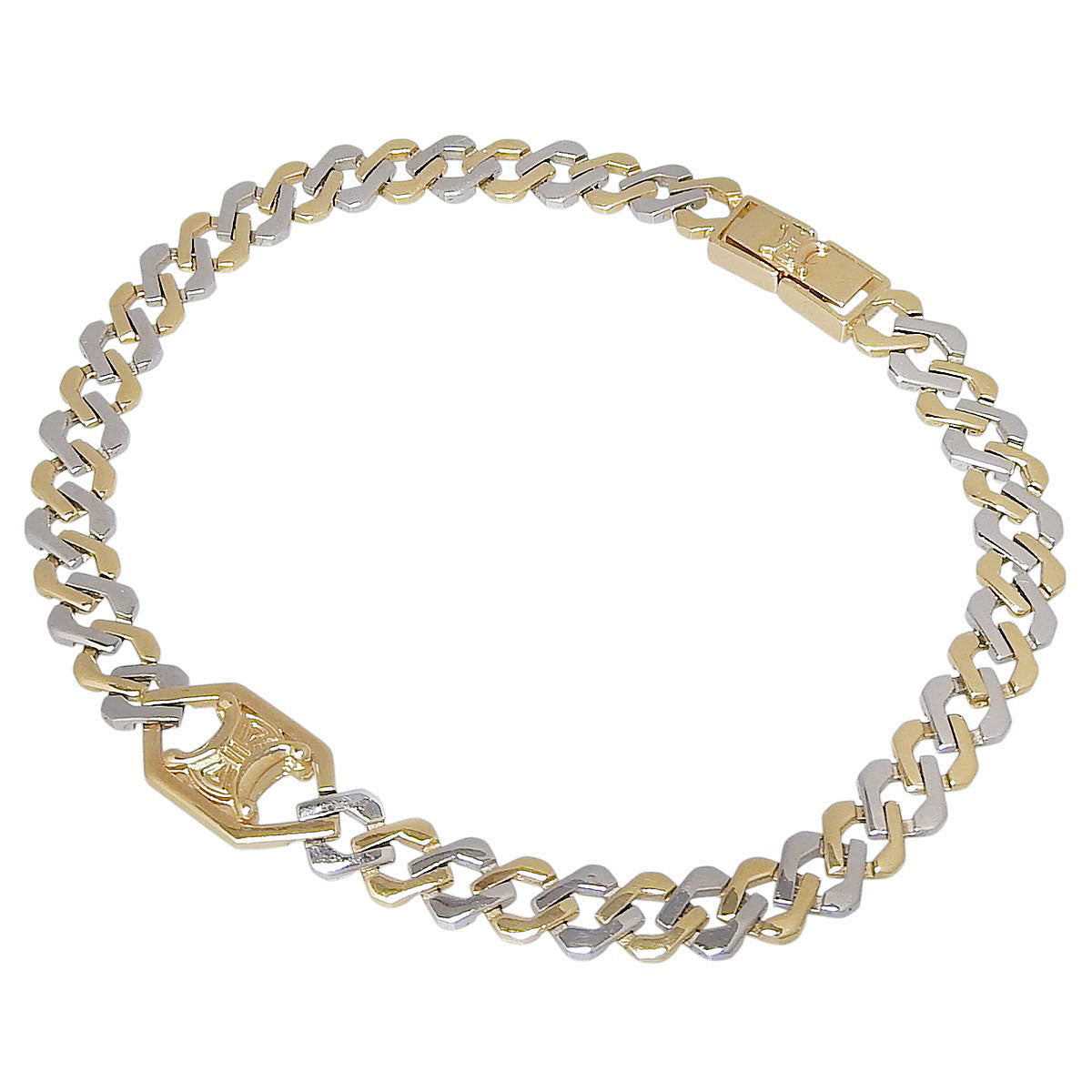 Triomphe Bracelet, K18 White Gold, WG, Pt850 Platinum