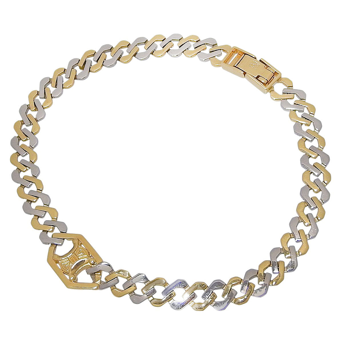 Triomphe Bracelet, K18 White Gold, WG, Pt850 Platinum