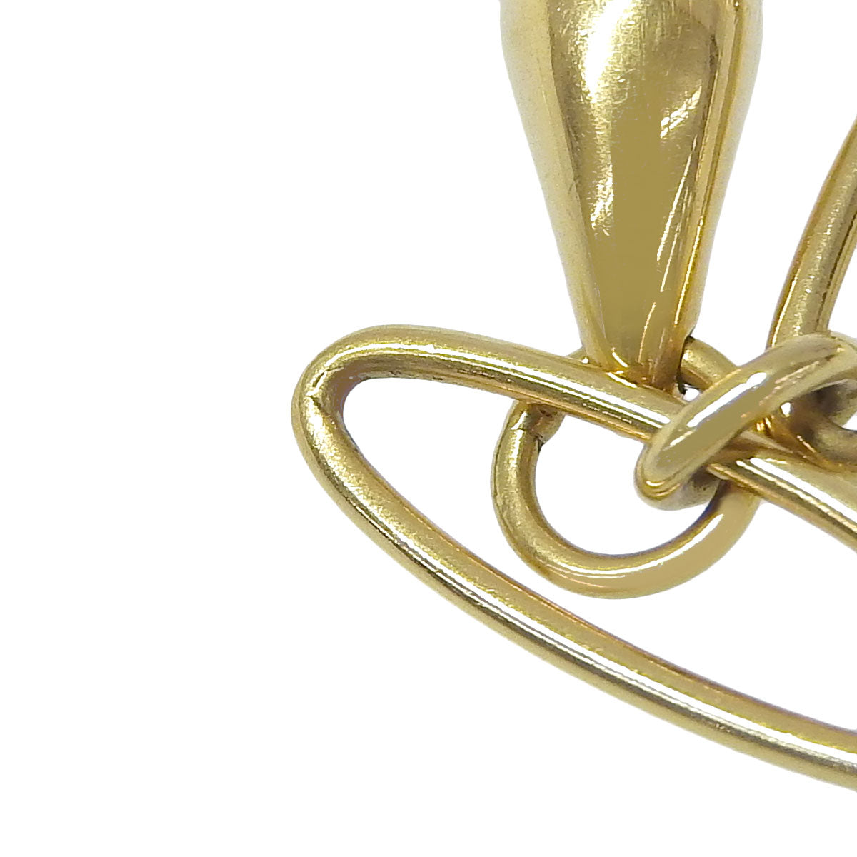 Oval Link 5 Charm Bracelet, 18K Yellow Gold (YG)