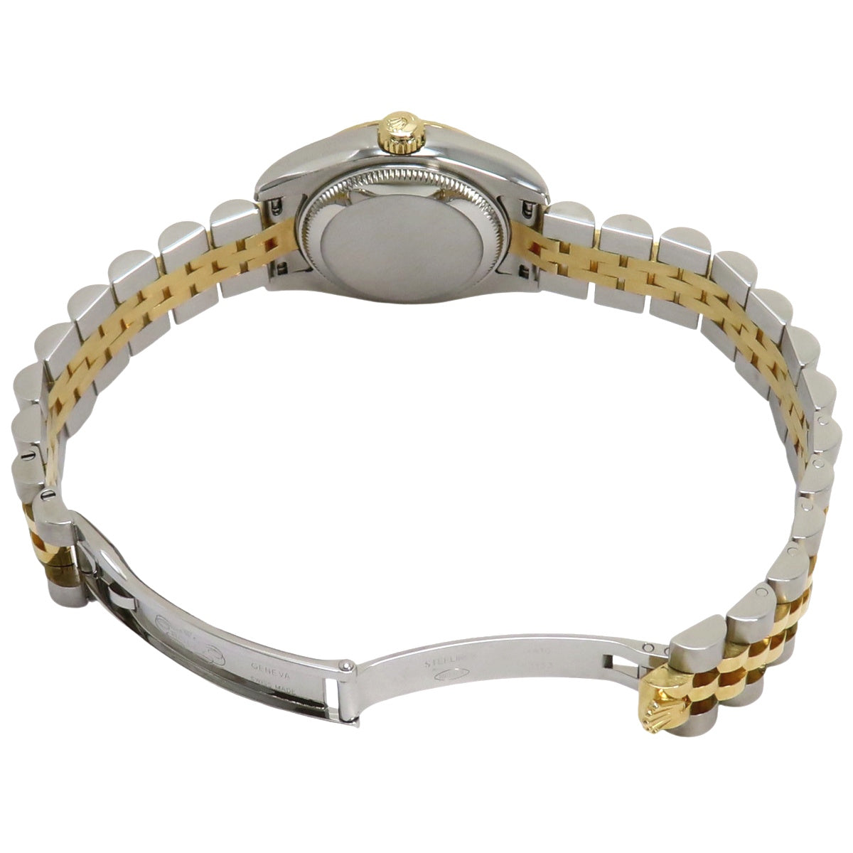 179173NGR 日志型腕表 YG/SS D字头 自动上链 白色