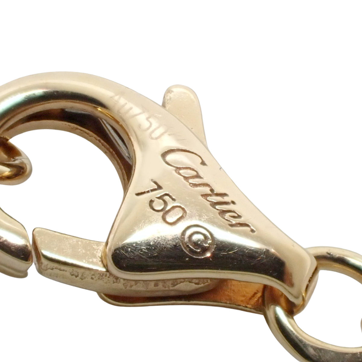 标志双 C 钻石项链 钻石 K18 粉红金 PG 吊坠 珠宝