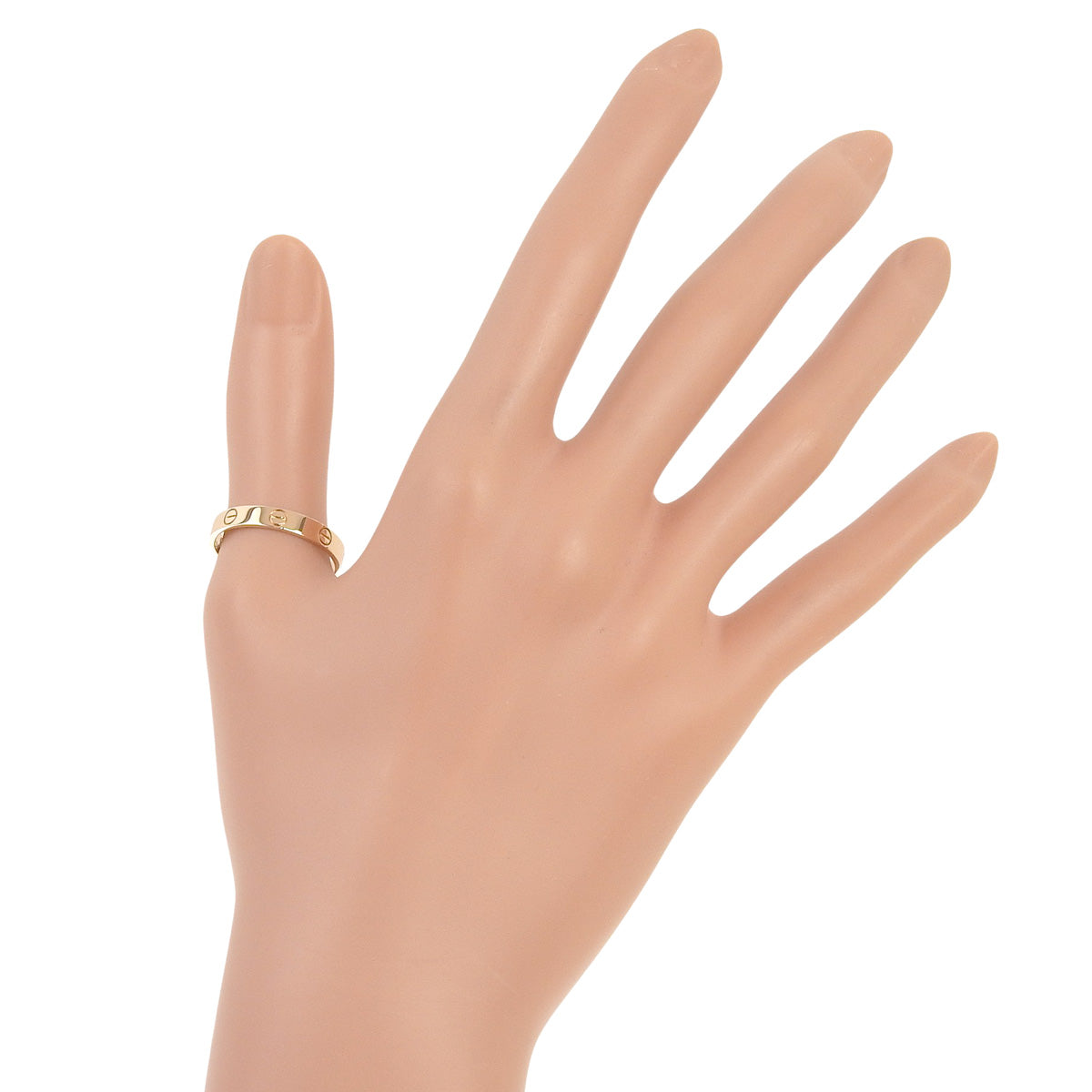 LOVE戒指 小号 粉金 K18PG