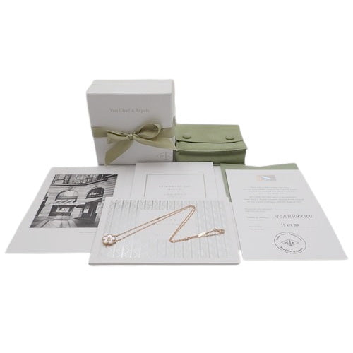 ラッキー スプリング ペンダント プラムブロッサム マザー オブ パール K18 ピンクゴールド PG