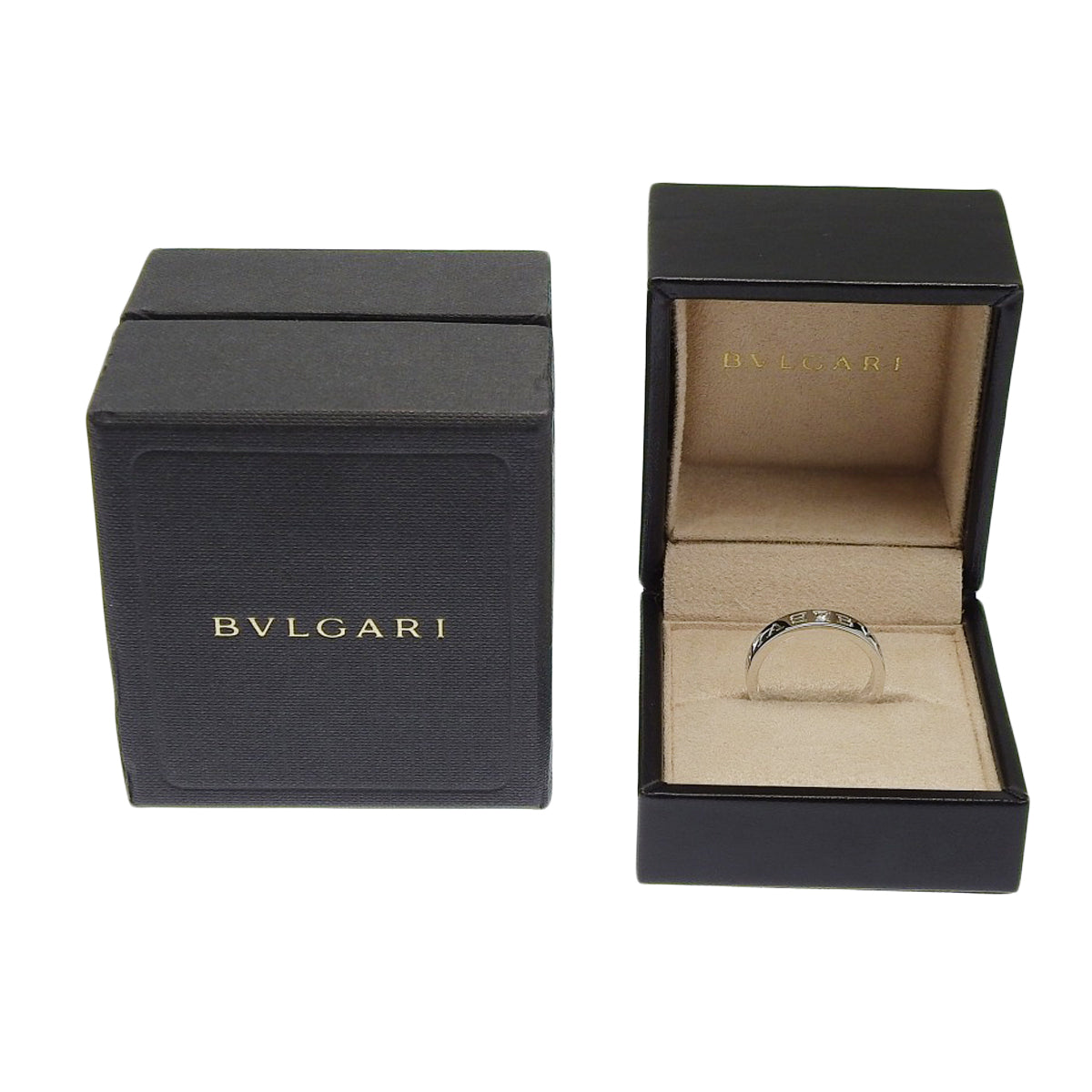 Bvlgari Bvlgari Diamond Ring, Diamond, 18K White Gold (WG)