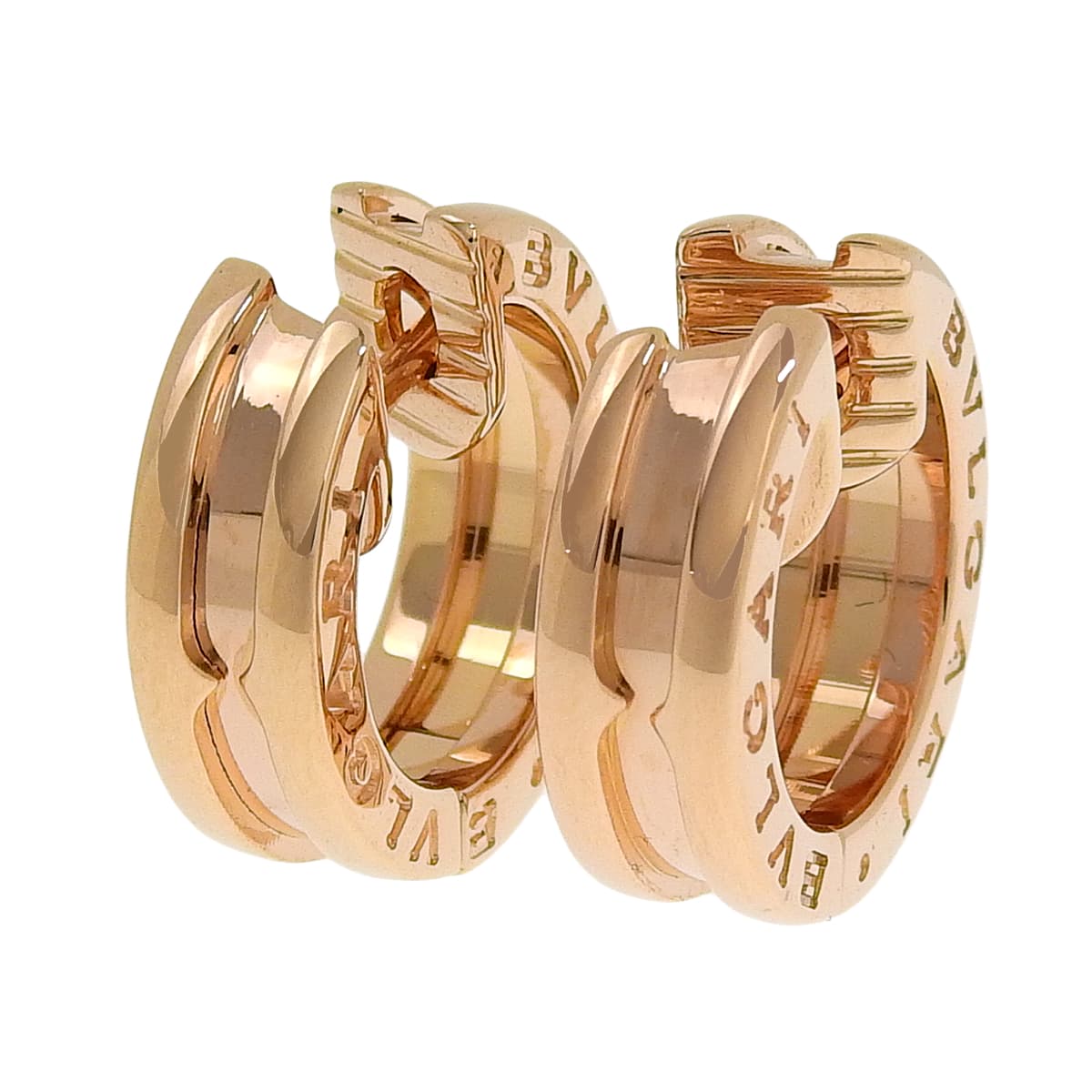 B.zero1 玫瑰金 (18KPG) 耳环