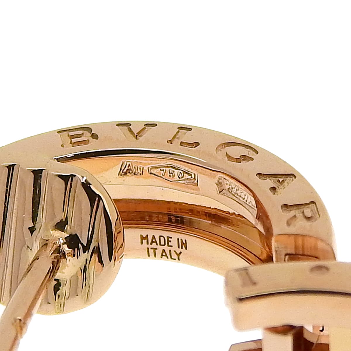 B.zero1 玫瑰金 (18KPG) 耳环