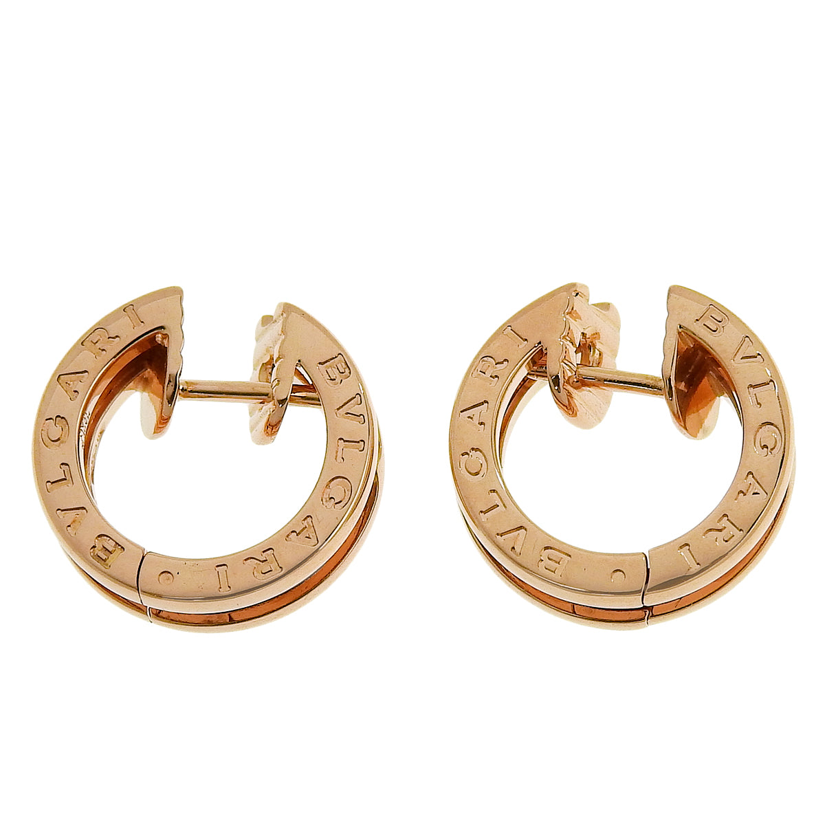 B.zero1 玫瑰金 (18KPG) 耳环