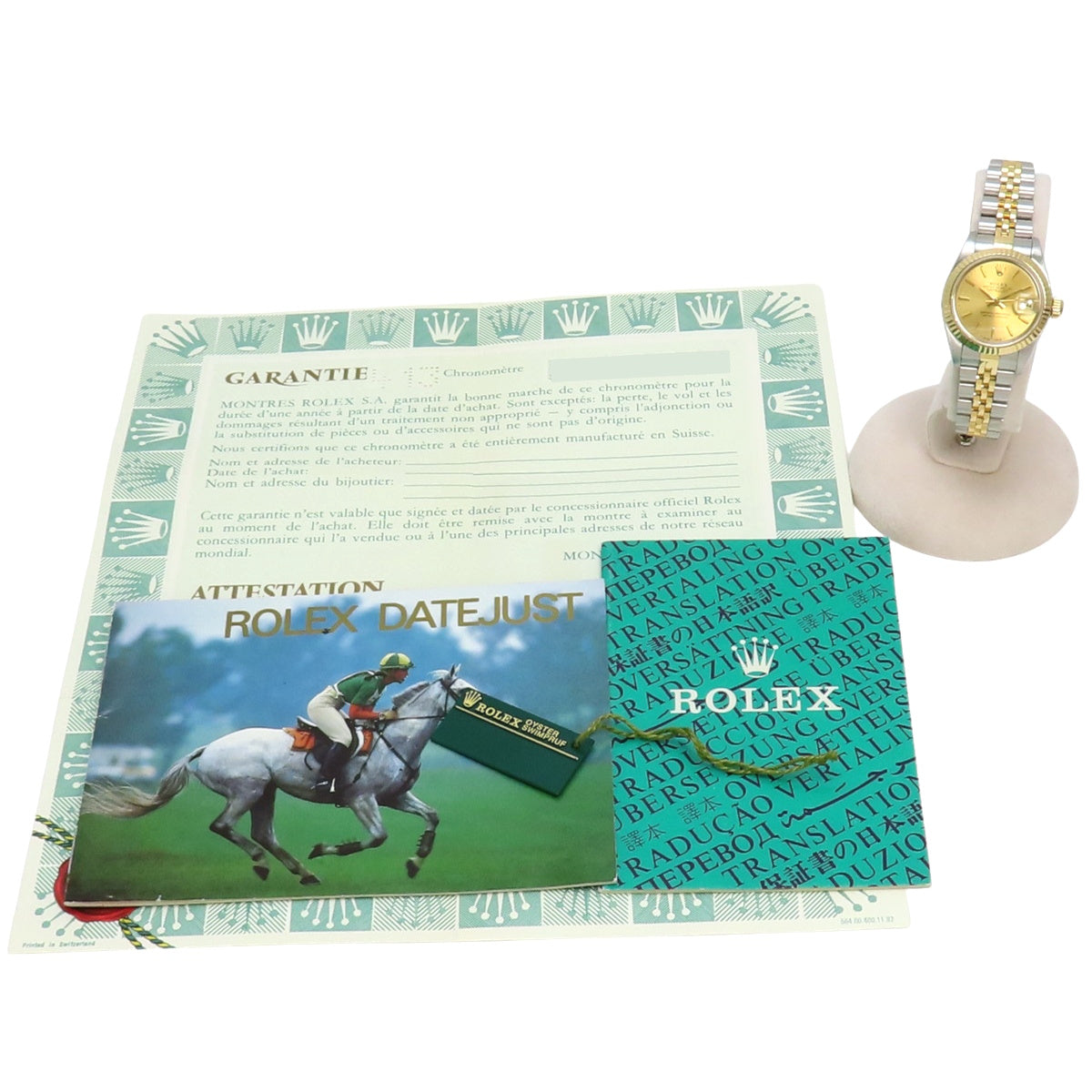 69173 日志型腕表 YG/SS X系列 自动上链 香槟金