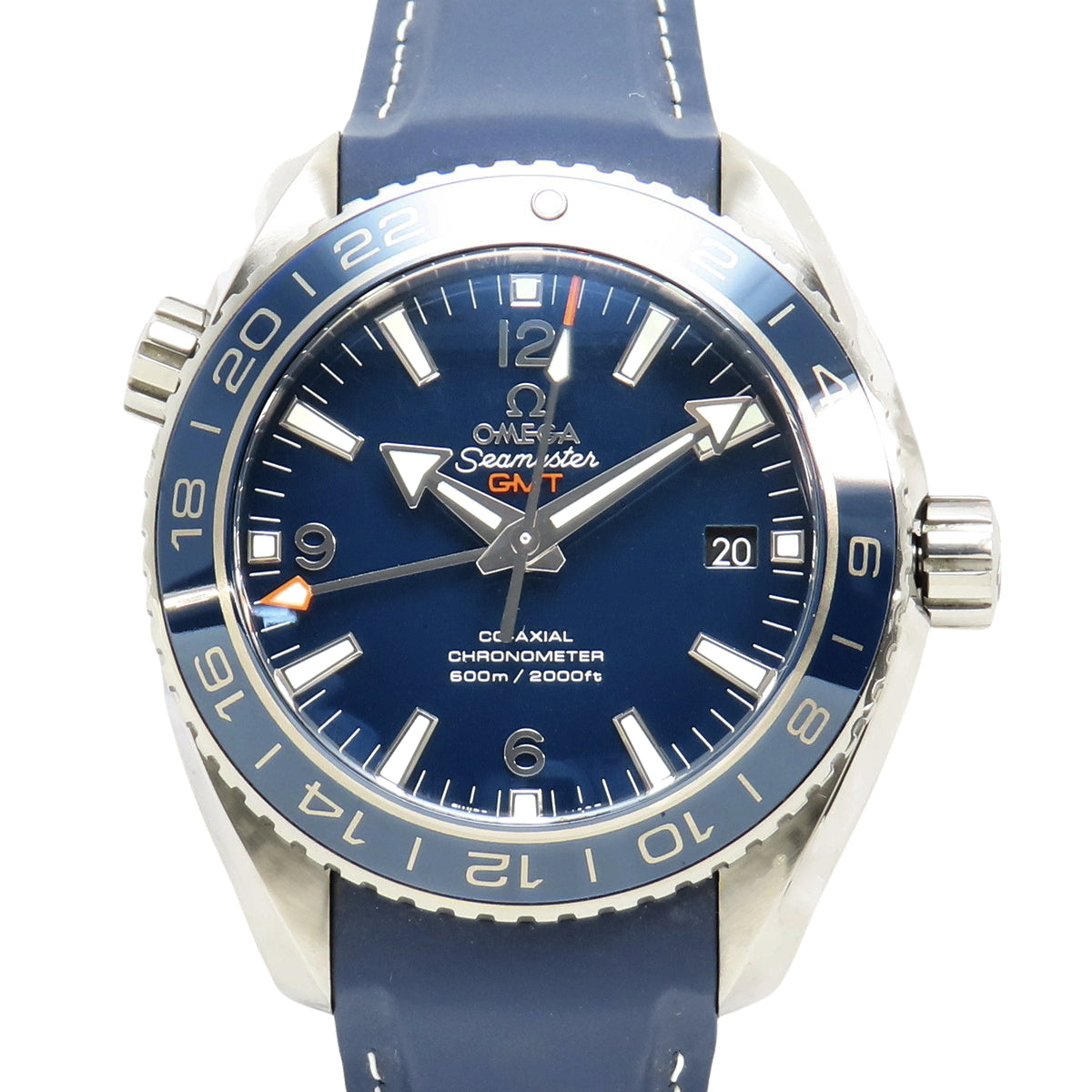 232.92.44.22.03.001 Seamaster Planet Ocean Titanium Rubber Automatic Blue