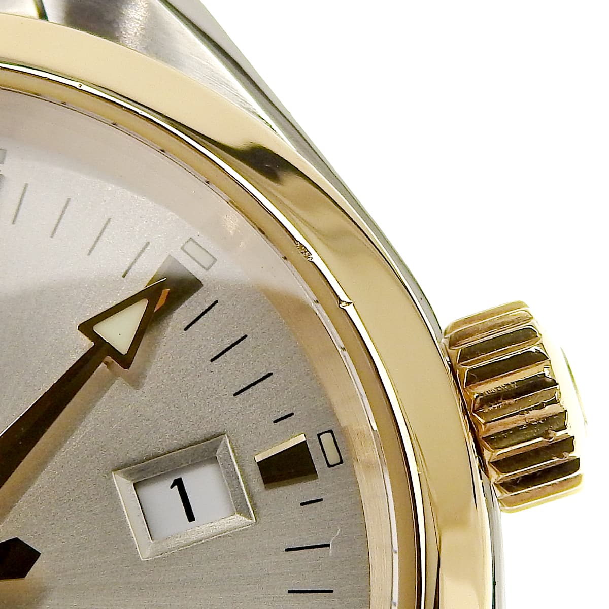 シーマスター アクアテラ 2318.30.00 YG/SS シルバー クオーツ メンズ