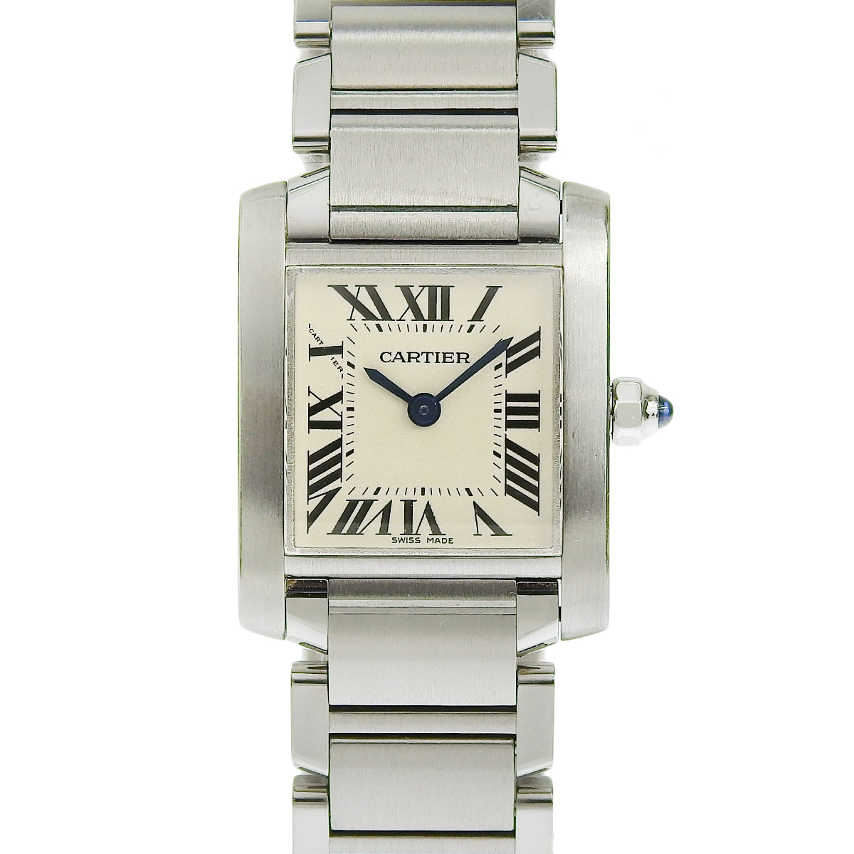 タンクフランセーズSM W51008Q3 SS クオーツ ホワイト