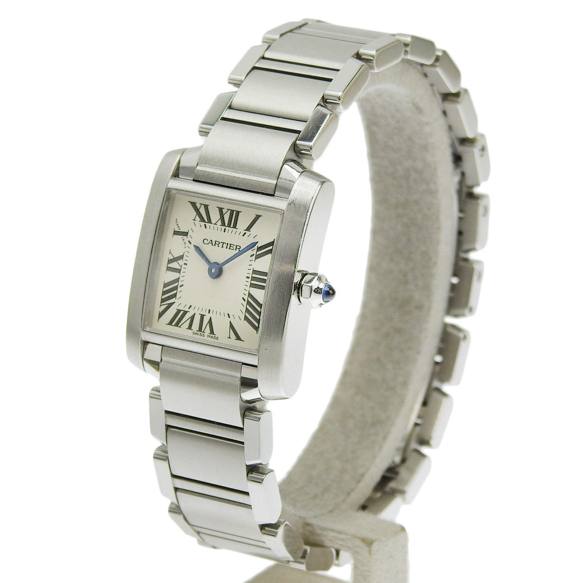 Tank Française SM W51008Q3 SS Quartz White