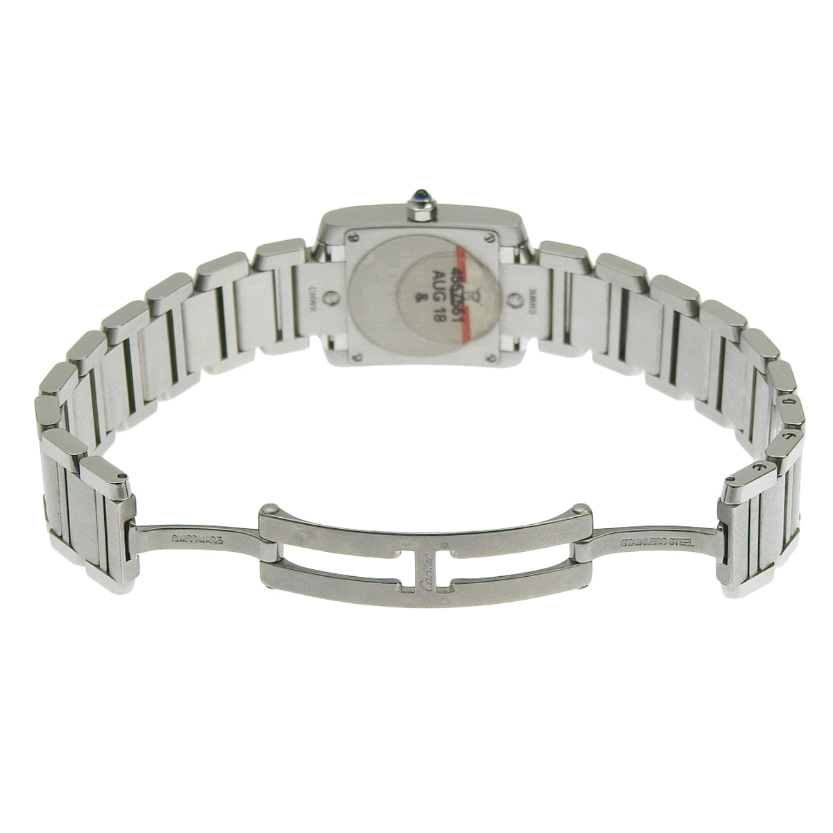 Tank Française SM W51008Q3 SS 石英白