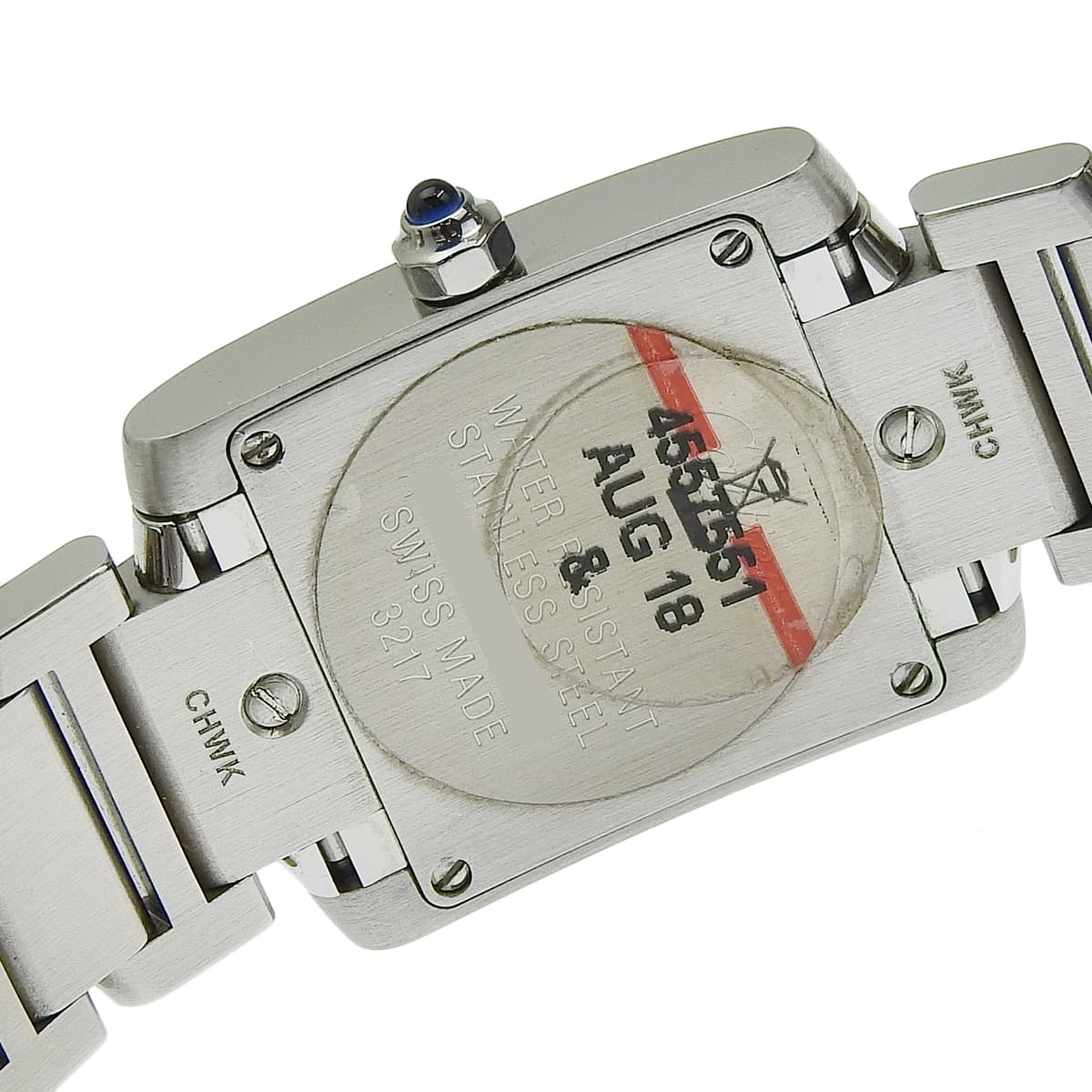 Tank Française SM W51008Q3 SS 石英白