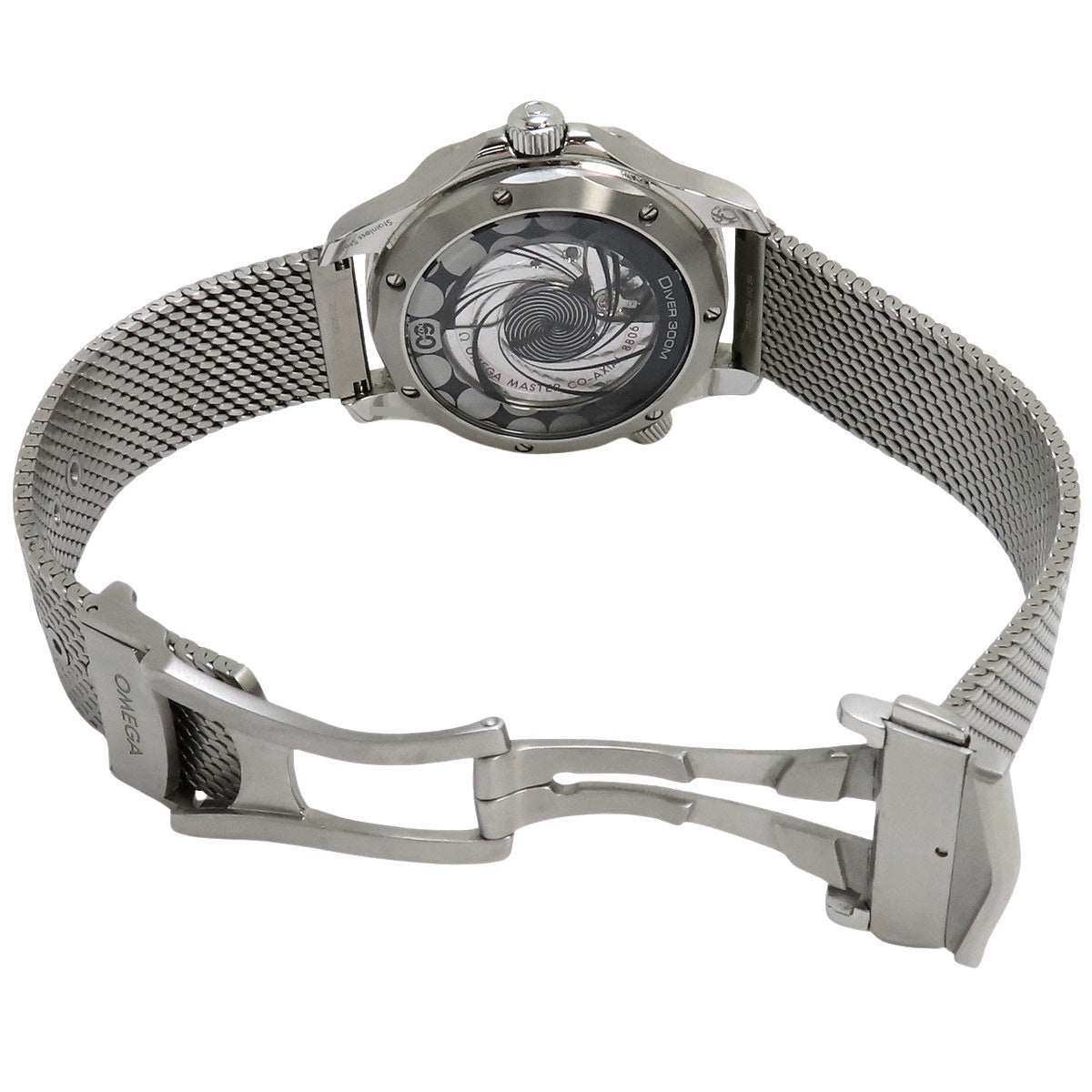 Seamaster Diver 300m 210.30.42.20.03.002 Stainless Steel Automatic Watch, Commemorating the 60th Anniversary of the Bond Films, Blue, Purchased in December 2024