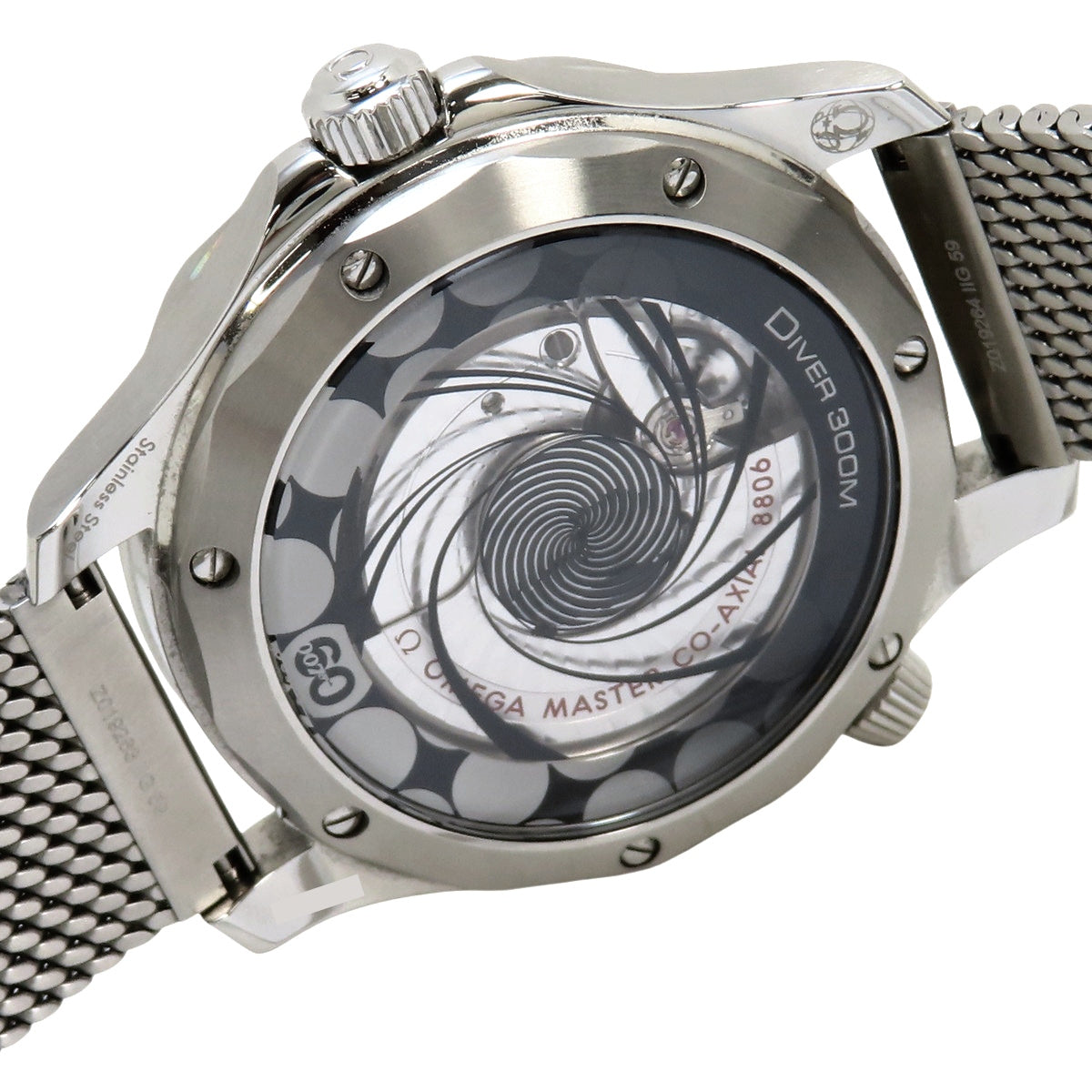 Seamaster Diver 300m 210.30.42.20.03.002 Stainless Steel Automatic Watch, Commemorating the 60th Anniversary of the Bond Films, Blue, Purchased in December 2024