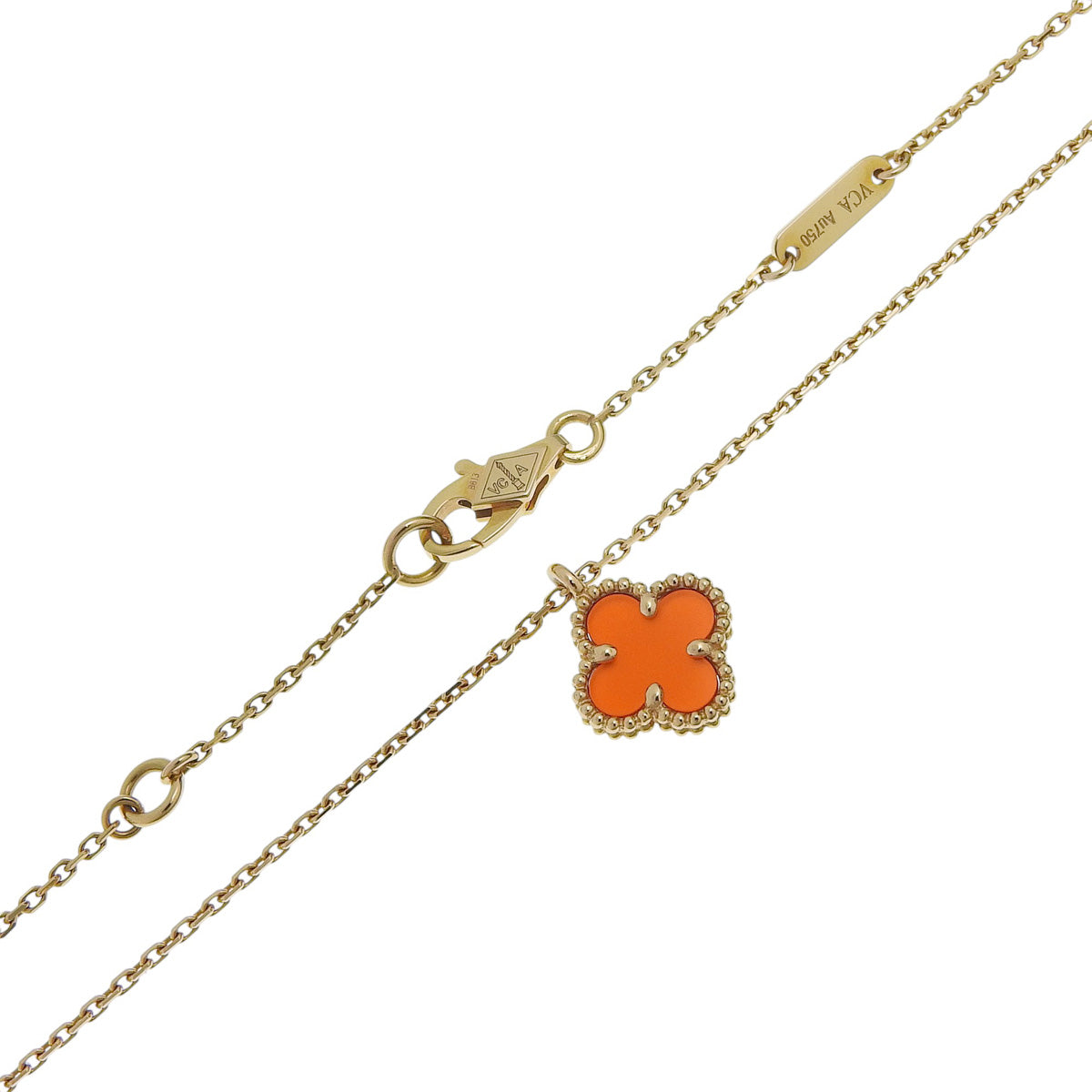 甜美阿尔罕布拉吊坠,红玉髓,18K玫瑰金(PG)