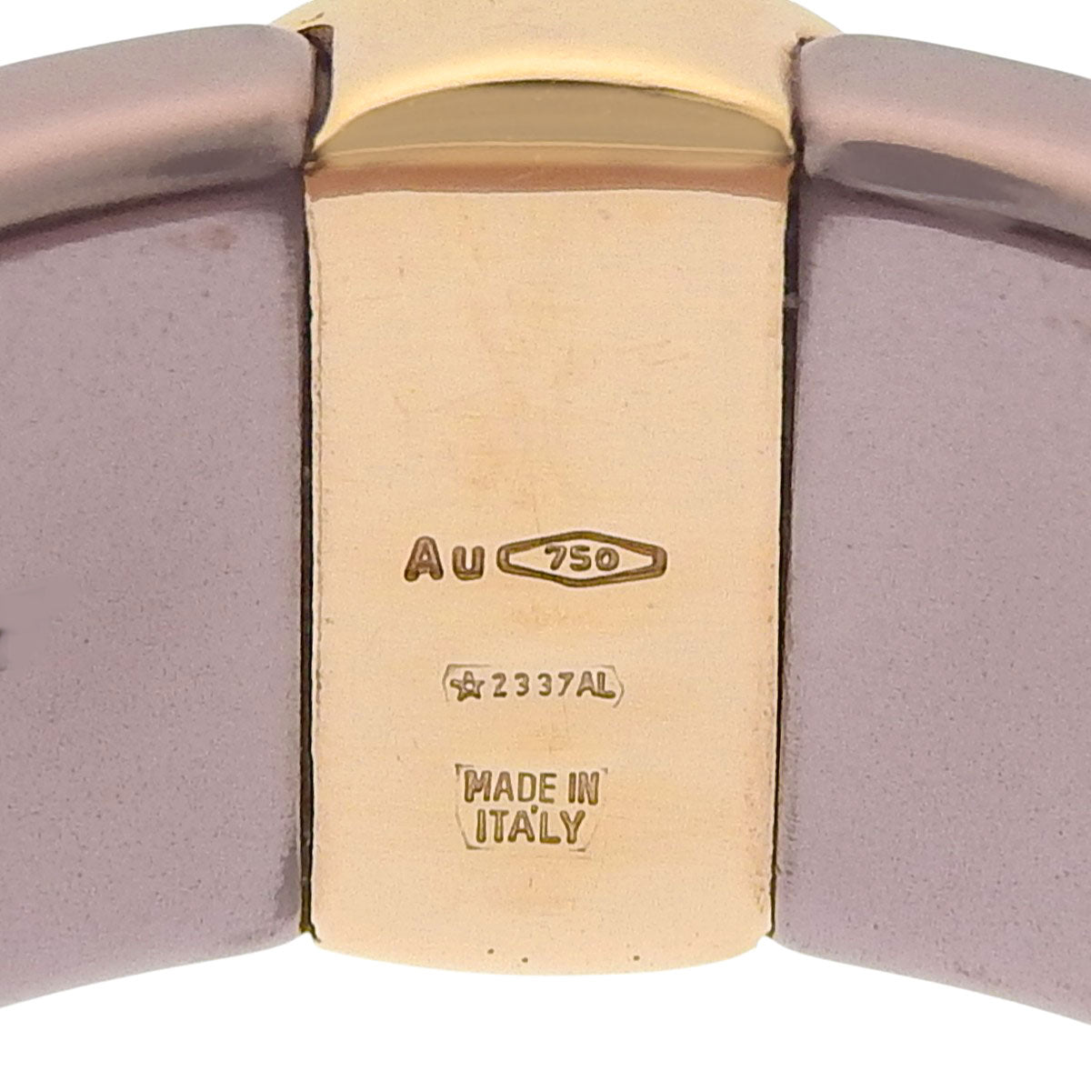 Bvlgari Bvlgari Diamond Ring in 18K Pink Gold and PG Metal