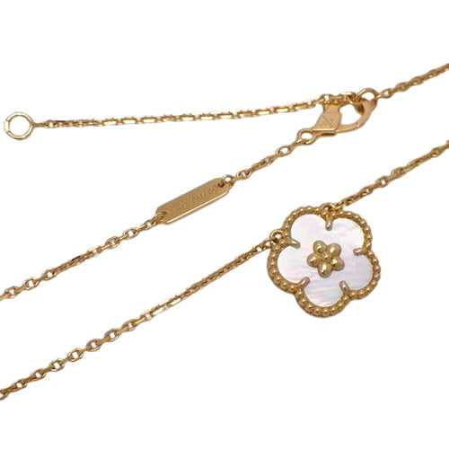 Lucky Spring Pendant in Plum Blossom, Mother of Pearl and 18K Rose Gold