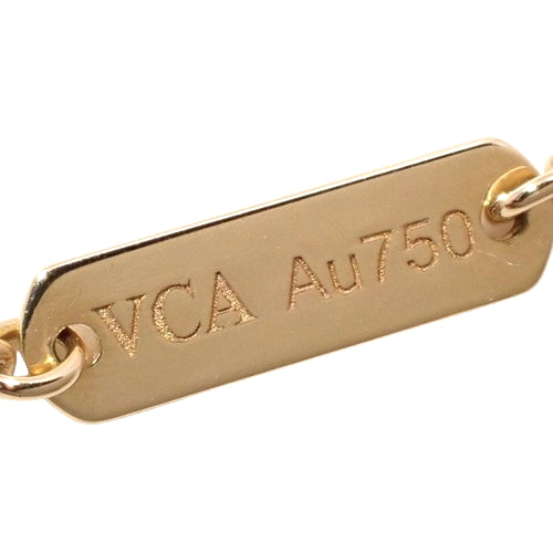 ラッキー スプリング ペンダント プラムブロッサム マザー オブ パール 18K ローズゴールド