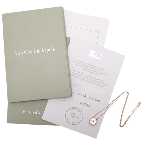Lucky Spring Pendant in Plum Blossom, Mother of Pearl and 18K Rose Gold