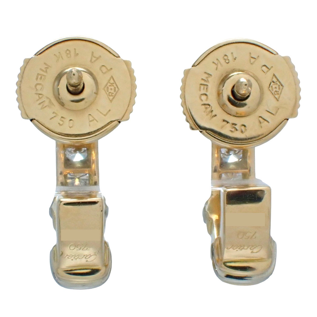 Contessa Diamond Earrings in 18K Yellow Gold (YG)