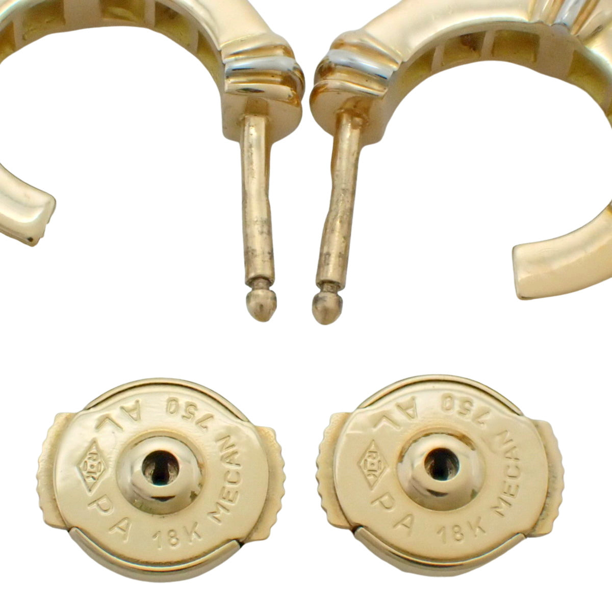 Contessa Diamond Earrings in 18K Yellow Gold (YG)