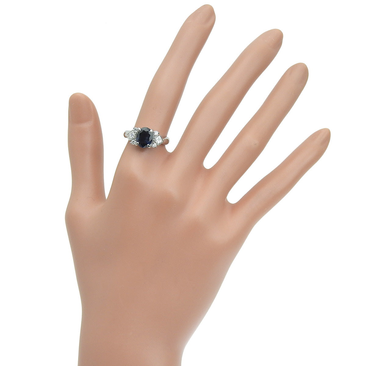 サファイアリング S2.09/D0.53 プラチナ Pt850